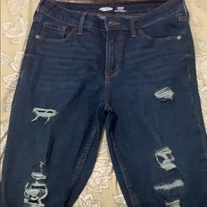 ROCKSTAR SUPER SKINNY highriseWOMEN JEANS OLD NAVY